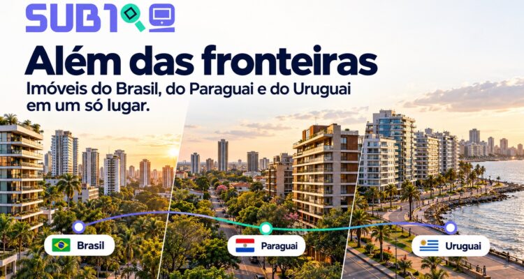 portal conectando imóveis e oportunidades no Brasil, Paraguai e Uruguai